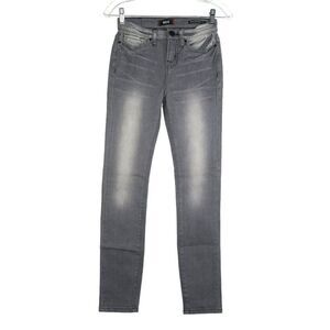 BDG High Rise Cigarette Ankle Jeans Women's Size 24 Medium Wash Gray Denim 24X30